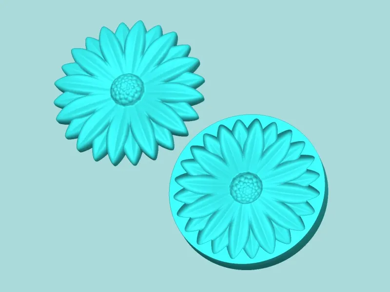 Margarita Flower 11 - Mold Silicon Maker - Template