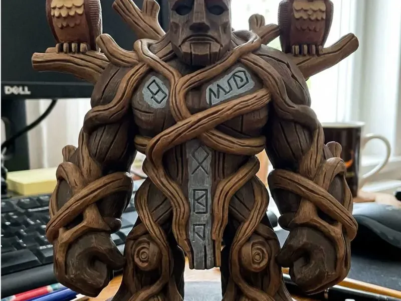 Nordischer Treant-Waldwächter | Fantasy-RPG-Figur
