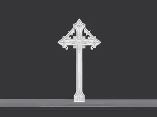 A cross, crucifix