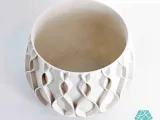 Pot de fleurs "Bellvere" | Jardinière + bac de drainage STL à imprimer en 3D-8