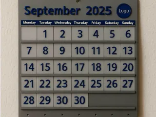 Modular Wall Calendar - Fully Customizable Timekeeper
