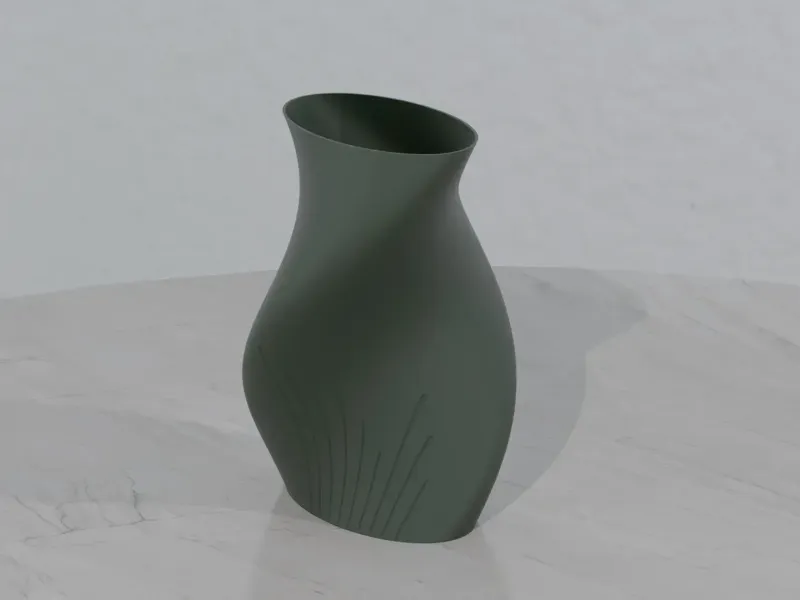 Vase Spirale