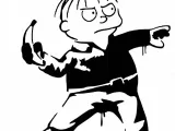 Ralph Wiggum stencil-0