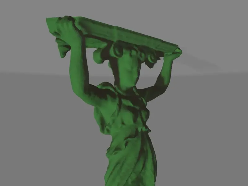 Wallace Fountain Caryatid