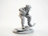 Marty McFly Hoverboard Figurine Movie 3D Printable-2