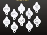 3D Printed Coffee Stencil Set-4