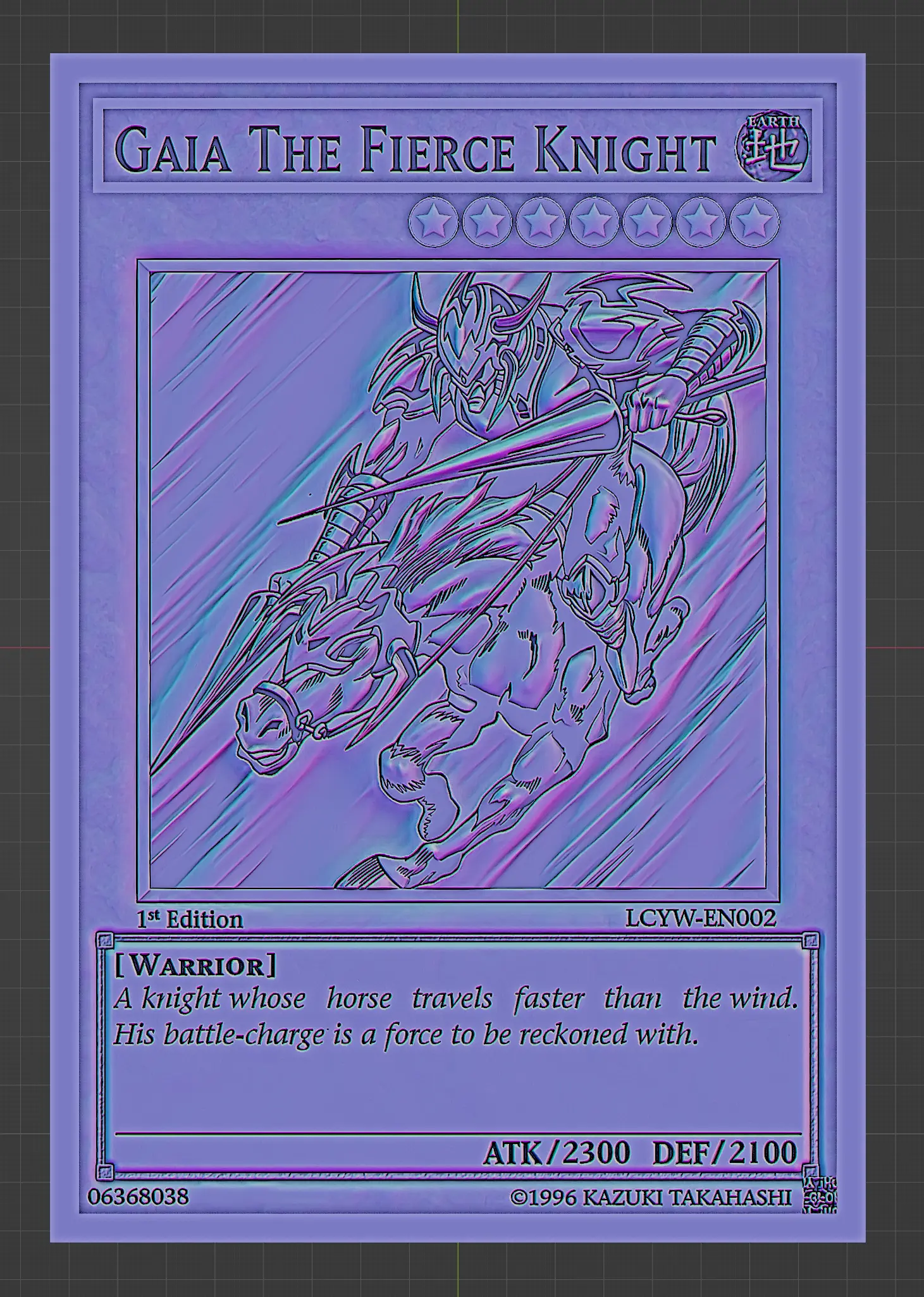 yugioh believe in the heart of the cards Yugioh Lord Gaia the Fierce Knight MVP1-ENG50 Gold Rare Unlimited NM main image 0