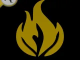 Simple Flame Symbol - 2D Art-0