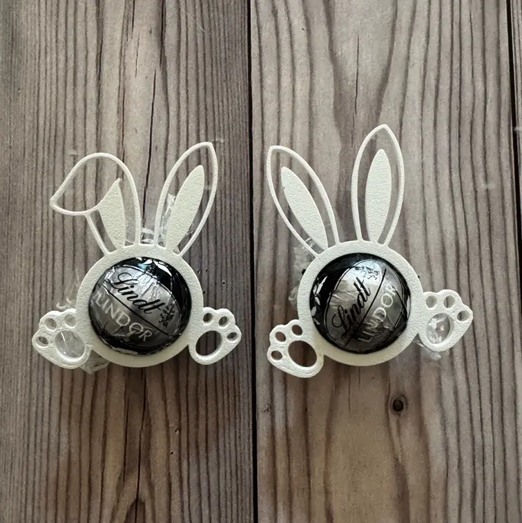 Easter Bunny Lindor decor