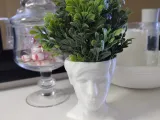 boy head planter -0