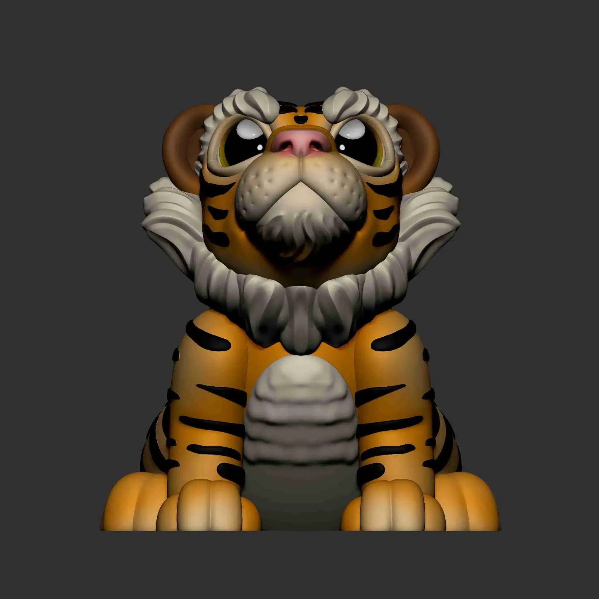 CUTE TIGER (PRINT IN PLACE)