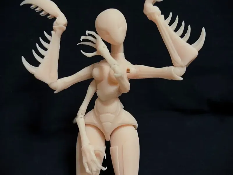 Muñeca BJD: niña mantis