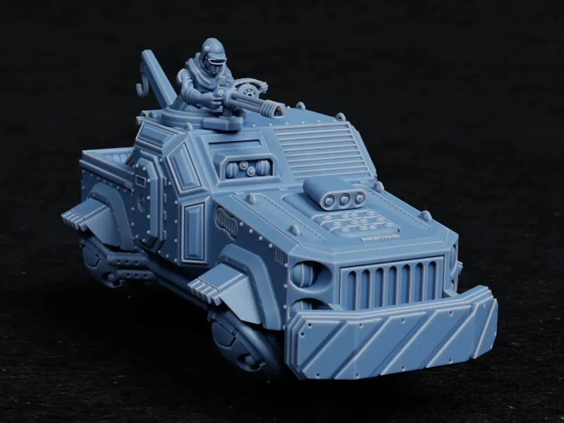 Minotaur - human jeep truck (Accell Union)