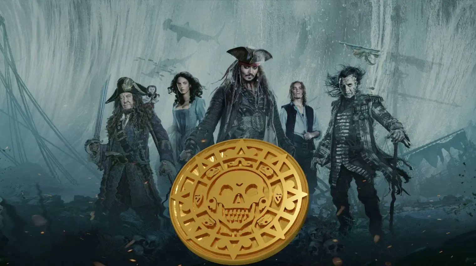 pirate of the caribbean coin