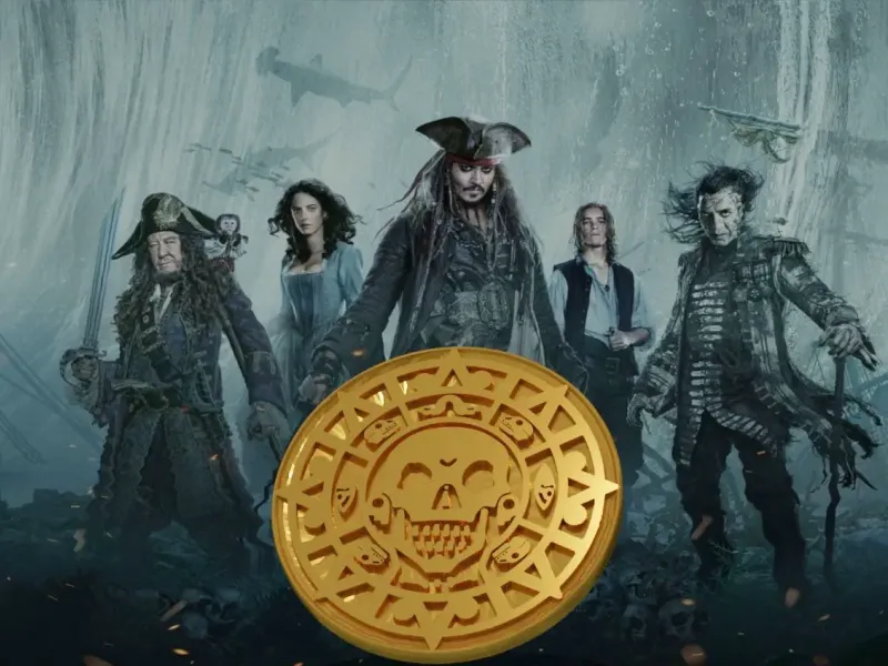 pirate of the caribbean coin