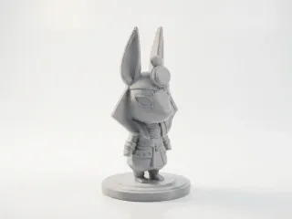 Egyptian Warrior Mouse Figurine Historical 3D Printable
