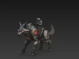 Robot wolf fighter-1