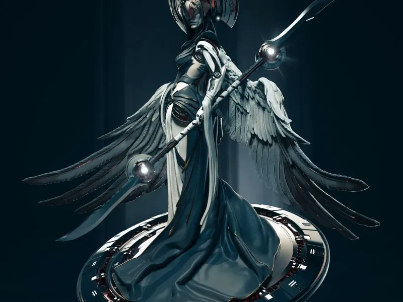 Action Figure Neriah - The Guardian of Time