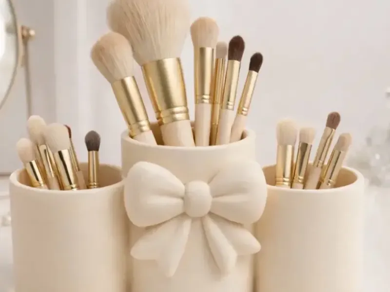 Make up organiser bow