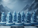 Game of Thrones White Walkers chess set 6-2