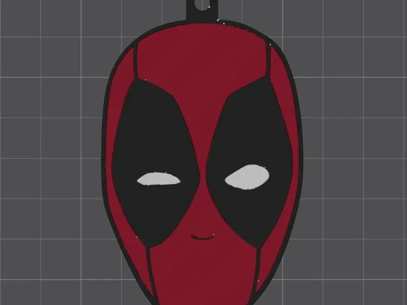 Deadpool Keychain - llavero