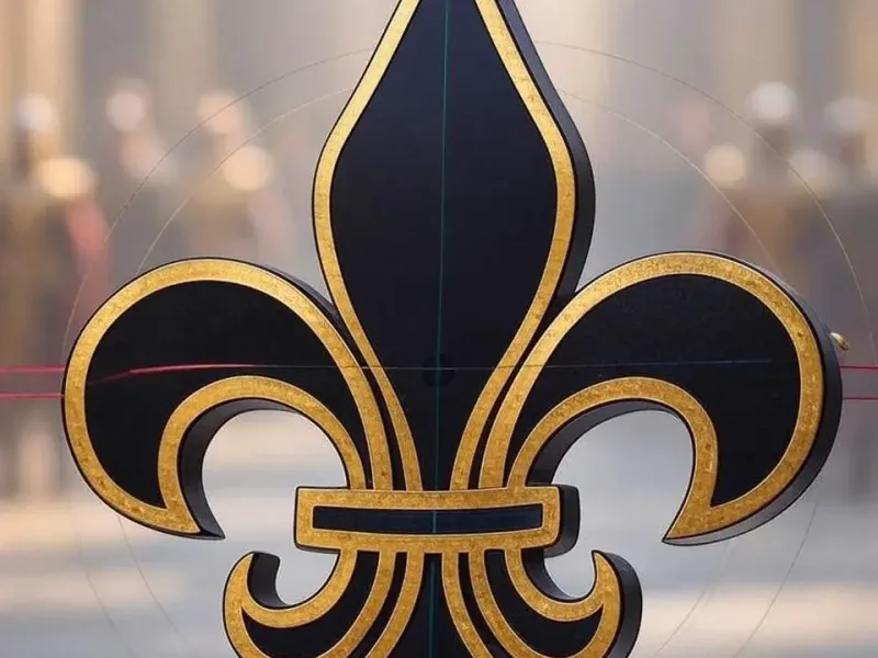 Porte-foulard Fleur de lys, Scout