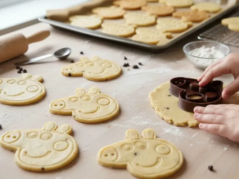 Cortador de Biscoitos da Peppa Pig