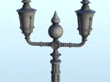 Straatlantaarn 1 - terrein WW2 decor moderne miniaturen-2