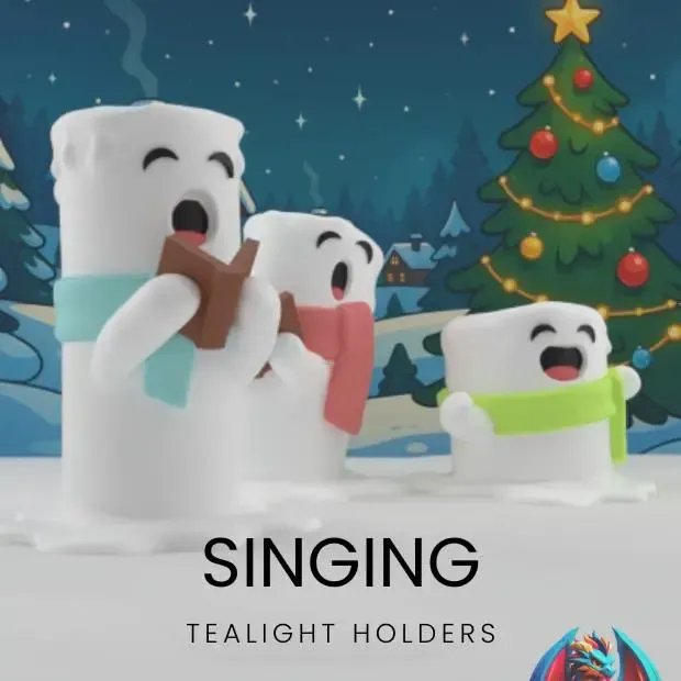 Singing Candles Tealight Holders