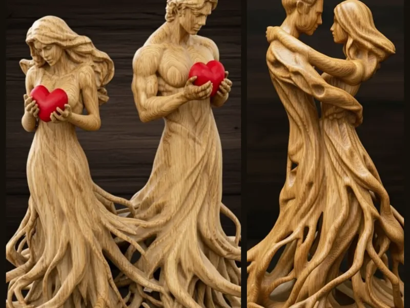 Eternal Love Three figures 3mf