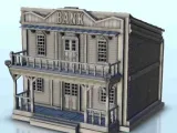 Wild West bank + interior 38 - western old ACW USA US civil-1
