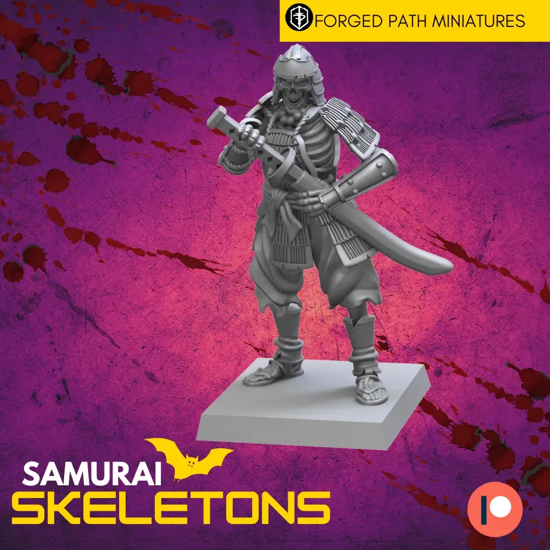 Skeleton Samurai Warriors