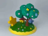 Starry island（3D paint)-3
