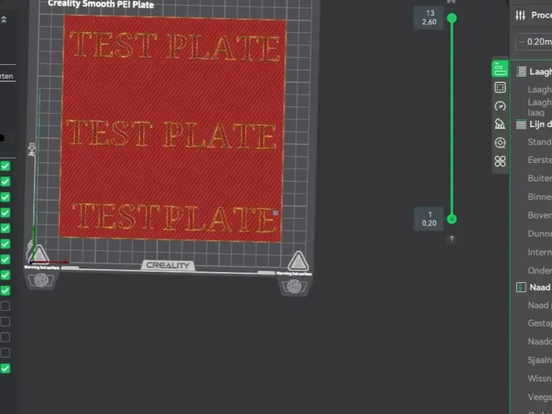 test plate ender 3