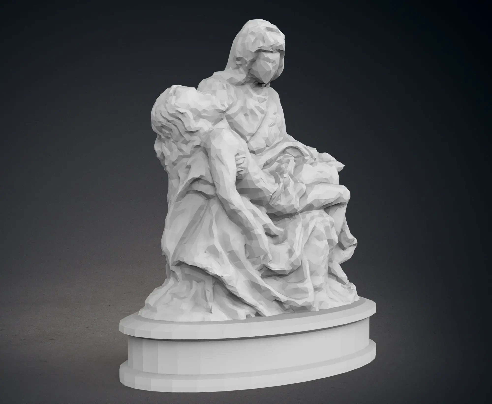 Pieta Meryem Ana (La Pietà de MichelAngelo)