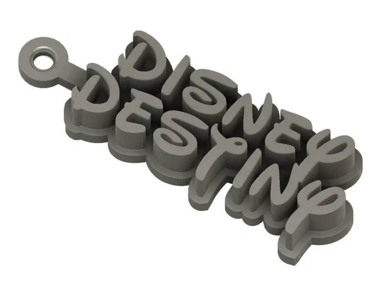 Disney Destiny Keychain / Keyring