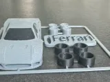 Ferrari race car card kit-4