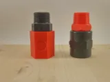 3/4 BSP Male/Female Threaded Pipe Coupling-3