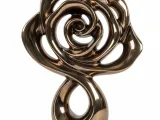 Rosa arte abstrata-0