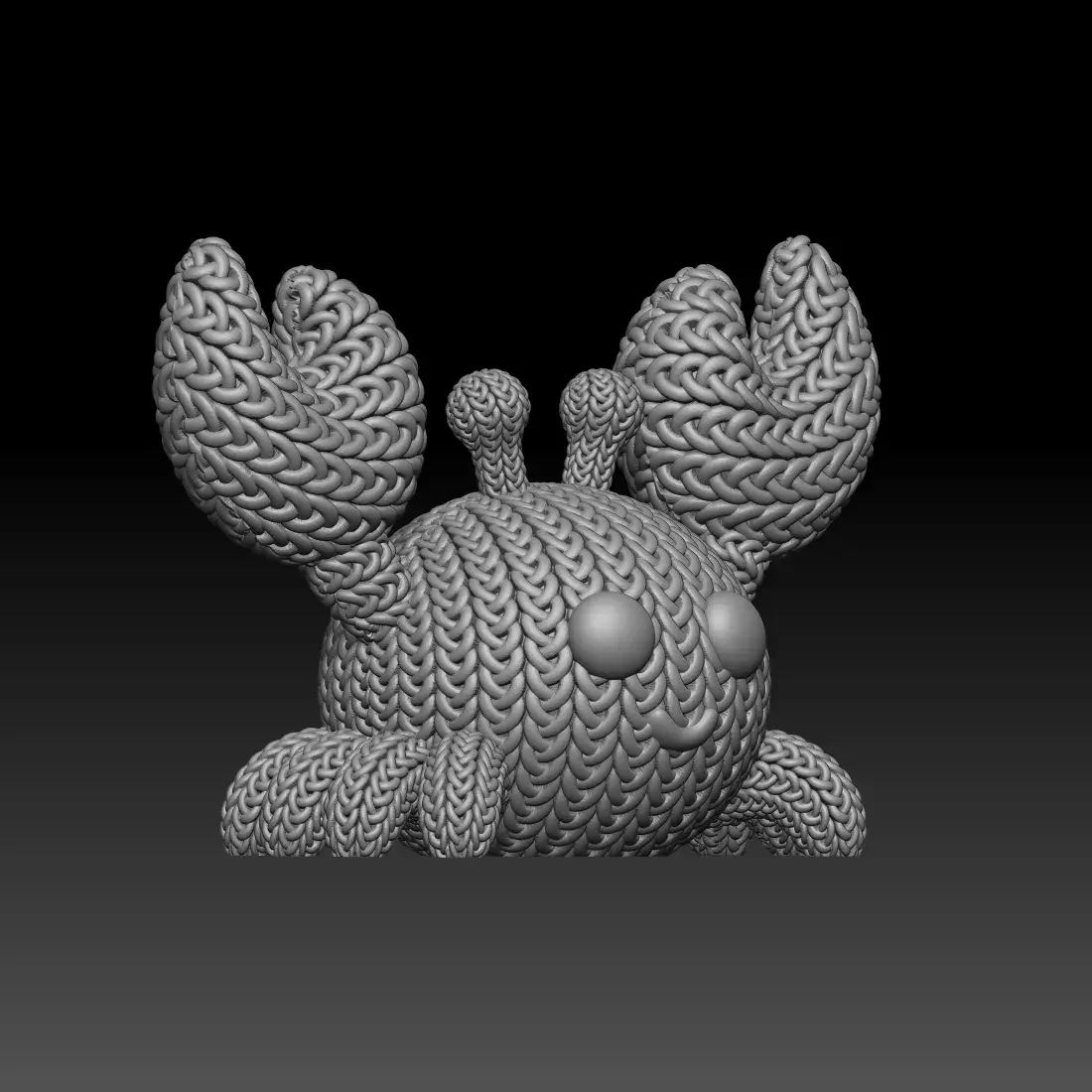 Knitted Crab