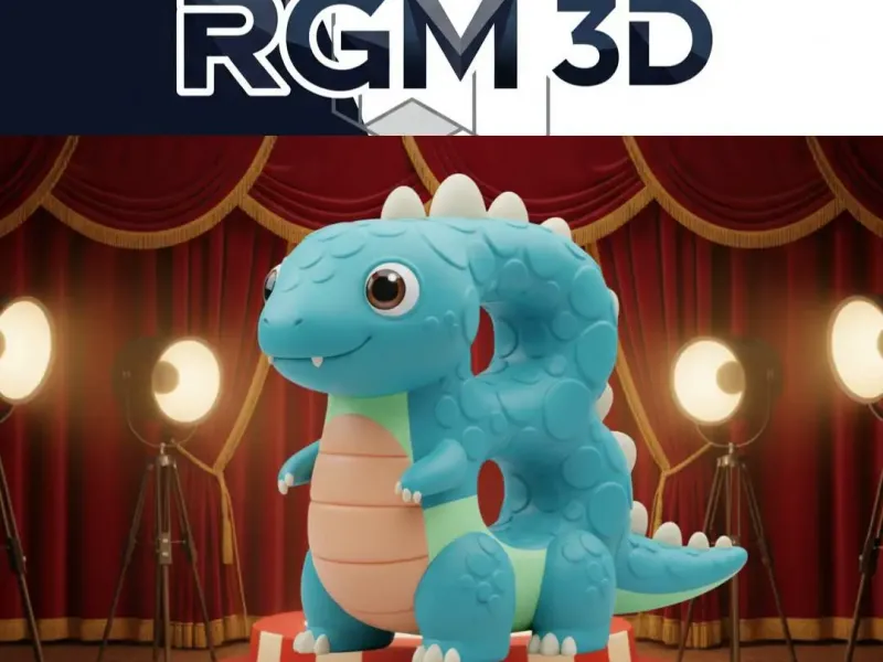 Letra B con forma de Dino