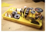 Dremel tool storage tray-0