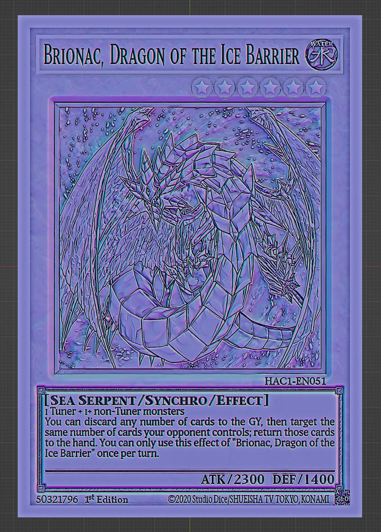 Brionac, Dragon of the Ice Barrier - yugioh