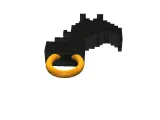 Chrome T-Rex keychain / chaveiro do T-Rex do Chrome-8