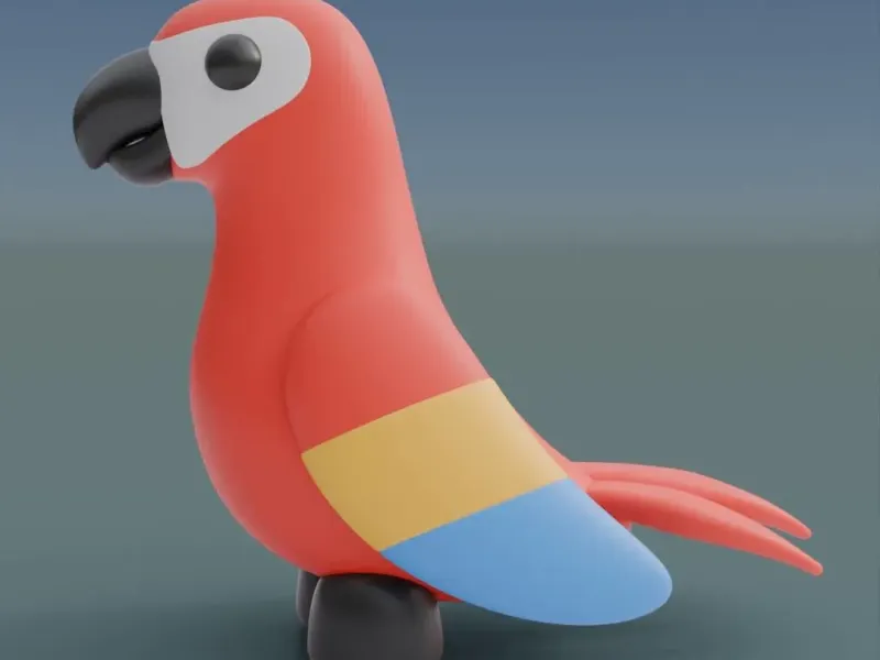 Parrot Adopt Me! Fan Art