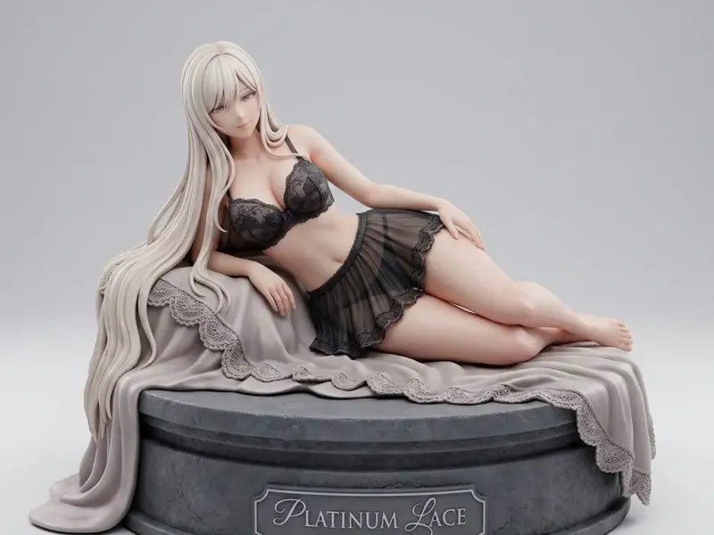Ariana Platinum Lace – Ecchi Collection