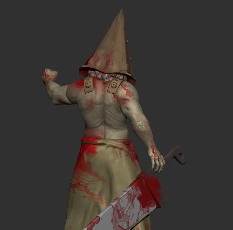Pyramid Head-Silent Hill-