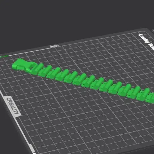 Konomi Extendable Unibend Buckle Conveyor Chain