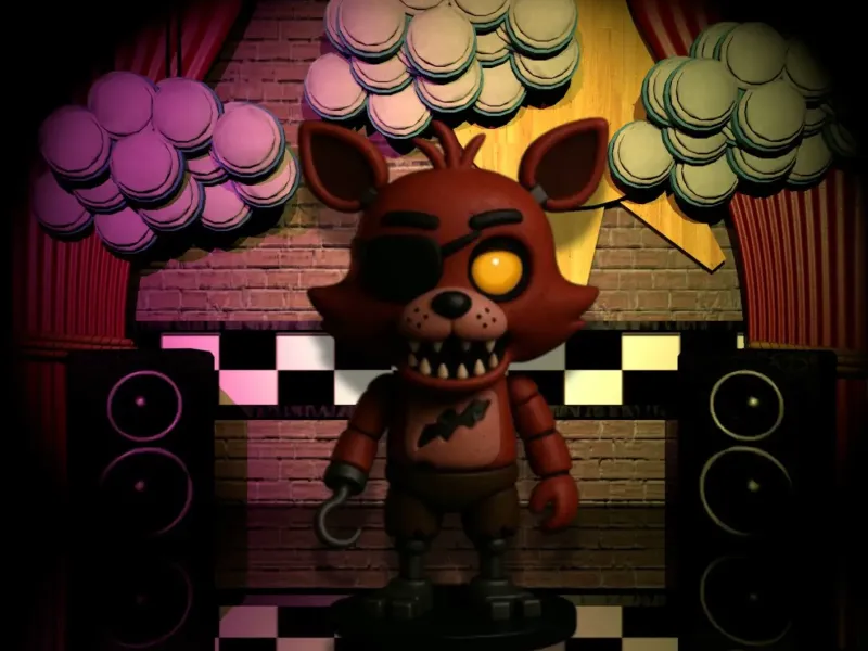 Foxy five nights at freddy's (FNAF)
