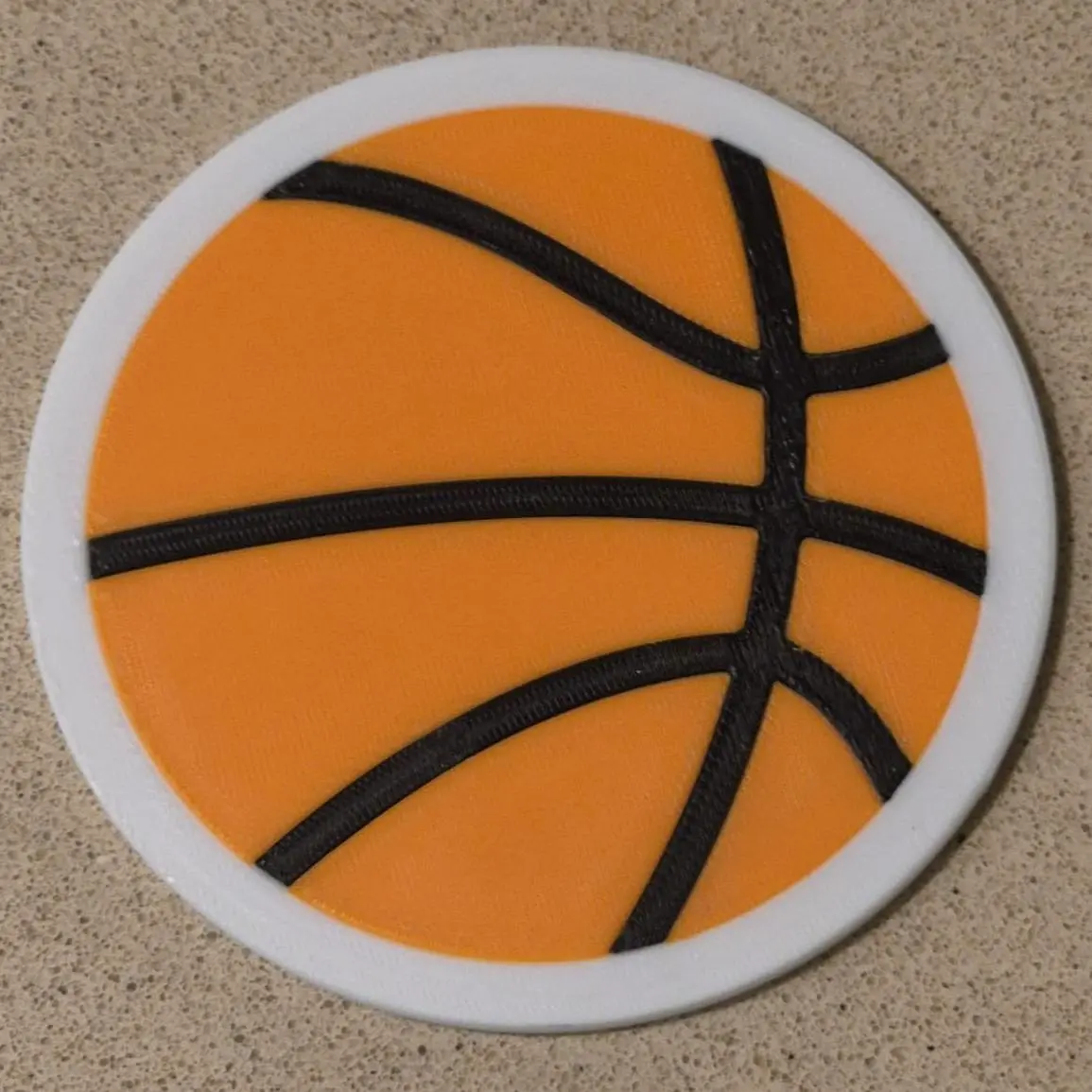 basketball coaster!